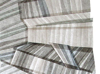 Aufstieg / Collage; Papier, Vlies